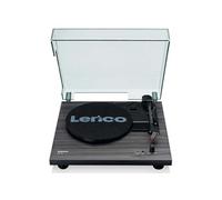 Lenco Tourne-disque LS-10 – haut-parleurs intégrés, entraînement par courroie, 33/45 tours Noir 2x3W