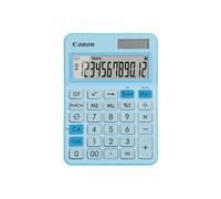 LS-125KB - Calculatrice de bureau - 12 chiffres - panneau solaire, pile - bleu