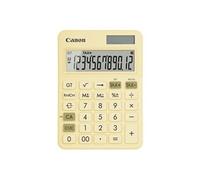 LS-125KB - Calculatrice de bureau - 12 chiffres - panneau solaire, pile - jaune