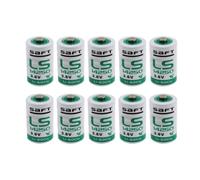 LS-14250 Lot de 10 piles au lithium S..A.F.T pour compteur d'eau PLC ER3 ER1/2AA 3,6 V