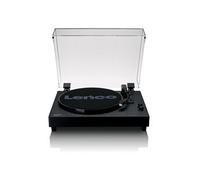 LS-60BK - Platine vinyle en bois avec Bluetooth et haut-parleurs intégrés - Noir