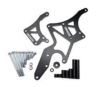 LS Engine Serpentine Support alternateur et pompe de direction assistée pour moteurs Chevrolet LS1 LS2 LS3 LS6 LS7, 4,8 L, 5,3 L, 6,0 L, 6,2 L (noir)