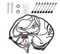 LS Faisceau de câblage autonome pour moteur 4L60E compatible avec DBC GM LS1 1997-2006 4.8L 5.3L 6.0L W/4L60E Transmission Vortec Drive by Cable