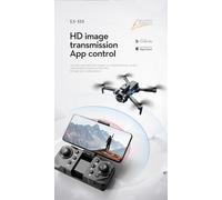 Ls-S1s 2.4g Wifi Fpv Avec Caméra 6k 720p Hd 18 Minutes De Temps De Vol Positionnement Du Flux Optique Drone Rc Pliable Sans Brosse Quadricoptère Rtf