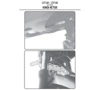 LS1146 GIVI Set De Attaques pour Spots S310/S322 pour Honda Nc 750 X 2016 2017