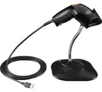 LS1203 - Scanner laser à main, USB-KIT avec support, gris-noir
