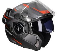 LS2 Advant Kuka FF906 Casque Noir/Rouge mat Taille XL