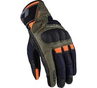 LS2 Air Raptor, gants perforés XXL Noir/Vert Foncé/Orange Noir/Vert Foncé/Orange