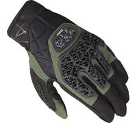LS2 All Terrain II Gants de moto, noir/vert, Taille XL