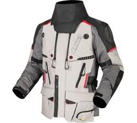 LS2 Apollo, veste textile imperméable M Gris Clair/Gris/Noir/Rouge Gris Clair/Gris/Noir/Rouge