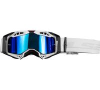 LS2 Helmets Lunettes de motocross Aura Pro Iridium effet miroir Noir