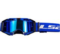 LS2 Aura Pro Lunettes de motocross, bleu