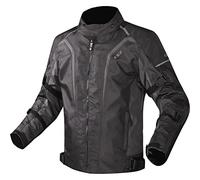 LS2 blindé Motard Sepang. Veste Textile imperméable et Respirante. Protection CE, Black Grey, M Homme