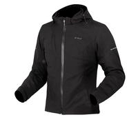 LS2 Bolton Veste textile de moto imperméable, noir, taille XL pour homme