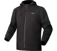 LS2 Bolton Veste textile de moto imperméable, noir, Taille 4XL