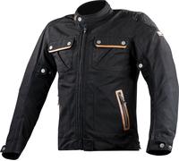 LS2 Bullet Veste textile de moto imperméable, noir, Taille 3XL