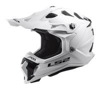 Casque Cross LS2 MX700 Subverter Blanc brillantL Blanc brillant