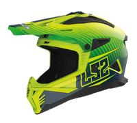LS2 CASQUE CROSS MX708 FAST II DUCK MAT - L - LS2 CASQUE CROSS MX708 FAST II DUCK MAT - VERT FLUO/JAUNE FLUO