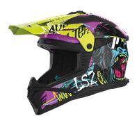 LS2 MX708 Fast II Gorilla Casque de motocross, multicolore, taille S