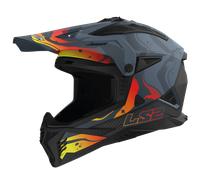 Casque Cross LS2 MX708 Fast II Wash Gris Foncé MatXXL Gris Foncé Mat