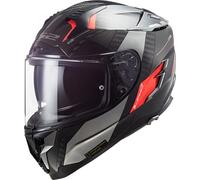LS2 casque intégral FF327 CHALLENGER CT2 ALLOY chrome-orange S