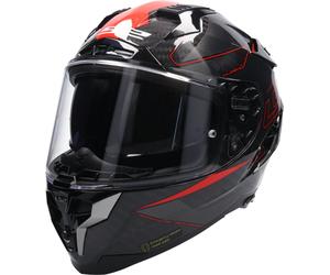 LS2 casque intégral FF327 CHALLENGER CT2 FOLD rouge-noir S