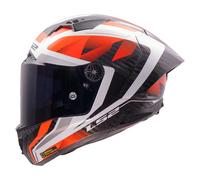 LS2 Helmets – Casque intégral FF805 Thunder GP Aero Raute Noir/Blanc/Rouge Taille M