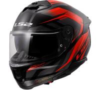LS2 STREAM II FURY Gloss Black Red
