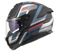 LS2 Casque intégral FF808 Stream II Vintage 06 Noir/Pétrole 2XS