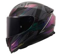 LS2, Casque Moto Intégral Vector II Carbon Savage Chameleon, XS