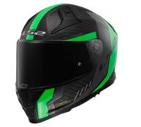 LS2 CASQUE INTEGRAL FF811 VECTOR II CARBON GRID MAT - 2XS - LS2 CASQUE INTEGRAL FF811 VECTOR II CARBON GRID MAT - NOIR/VERT FLUO