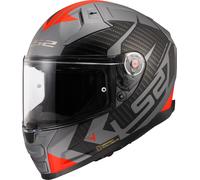 LS2 casque intégral FF811 VECTOR II SPLITTER rouge titane mat XL