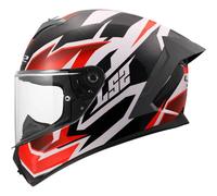 LS2 Helmets Casque intégral FF820 Rapid III Xtrem Blanc/Noir/Rouge XL