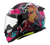 LS2 Helmets – Casque intégral enfant FF812 Cyberg Rose Taille S