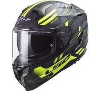 LS2, Casque intégral moto Challenger Spin cobalt yellow, XXXL