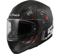 LS2 Casque intégral Moto Rapid II Claw Black M