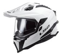LS2 CASQUE INTEGRAL MX701 EXPLORER SOLID - L - LS2 CASQUE INTEGRAL MX701 EXPLORER SOLID - BLANC