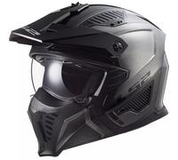 LS2, Casque jet modulable moto DRIFTER Jeans titanium 2206, L