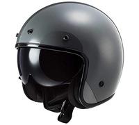 LS2 Casque jet moto BOB solid nardo grey, XS