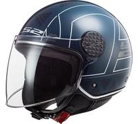 LS2, Casque jet moto Sphere lux linus cobalt, S