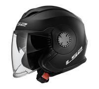 LS2 CASQUE JET OF570 VERSO SOLID MAT - 2XS - LS2 CASQUE JET OF570 VERSO SOLID MAT - NOIR