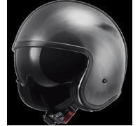 LS2 Helmets Casque jet Spitfire II OF599 Jeans Argenté Taille S