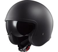 LS2 CASQUE JET OF599 SPITFIRE II SOLID MAT - M - LS2 CASQUE JET OF599 SPITFIRE II SOLID MAT - NOIR