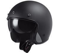 LS2 CASQUE JET OF601 BOB II SOLID MAT - L - LS2 CASQUE JET OF601 BOB II SOLID MAT - NOIR