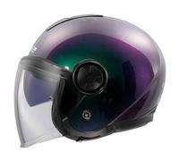 LS2 Helmets Casque jet OF620 Classy Argenté 3XL