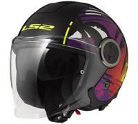 LS2 CASQUE JET OF620 CLASSY PALM - L - LS2 CASQUE JET OF620 CLASSY PALM - NOIR