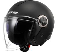 LS2 casque jet "OF620 Classy Solid" 3 casques noir mat, taille 55 / 56 = S