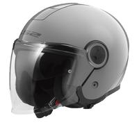 LS2 Helmets Casque moto jet CLASSY SOLID Pearl Grey Taille XL