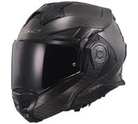 LS2 Casque Modulable Advant X Carbon Brillant Noir FF901 ECE2206