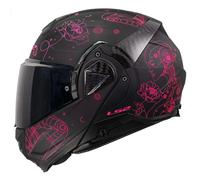 LS2 Casque modulable FF910 Advant II Sophia Noir/Rose 3XL Homme